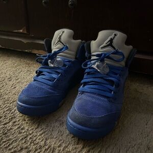 Blue Air Jordan Sneakers